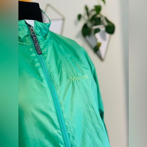 MARMOT WOMEN’S GREEN JACKET marmot green L 1037-2-MPT - Picture 2 of 7